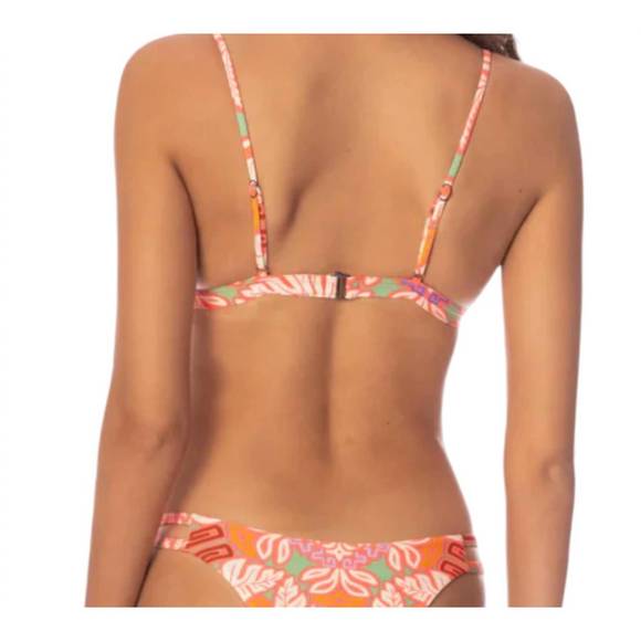 NEW MAAJI jacintia fixed triangle bikini top in kaleidoscope - Picture 2 of 3